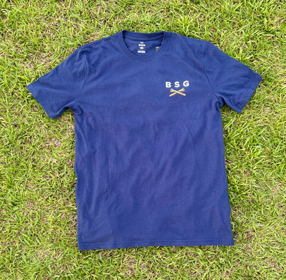 Under Armour Performance Cotton Short Sleeve Tee - Navy
