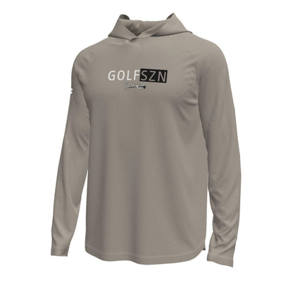 Under Armour Tech Stretch Long Sleeve Hooded - Timberwolf Taupe