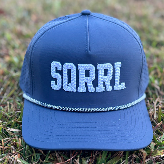 SQRRL Chain Link Rope Hat - Navy