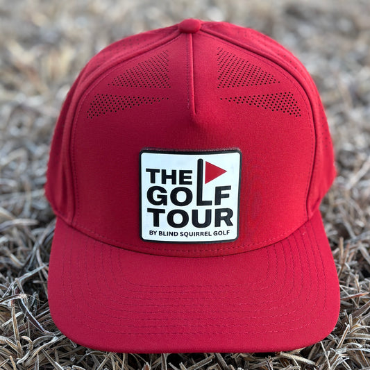 The Golf Tour Elite Hat - Red