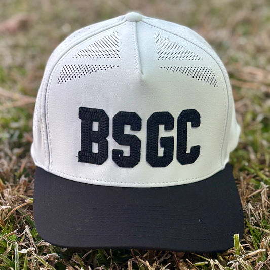 BSGC Chain Link Elite Hat - Smoke White/Black