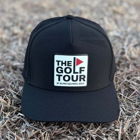 The Golf Tour Elite Hat - Black