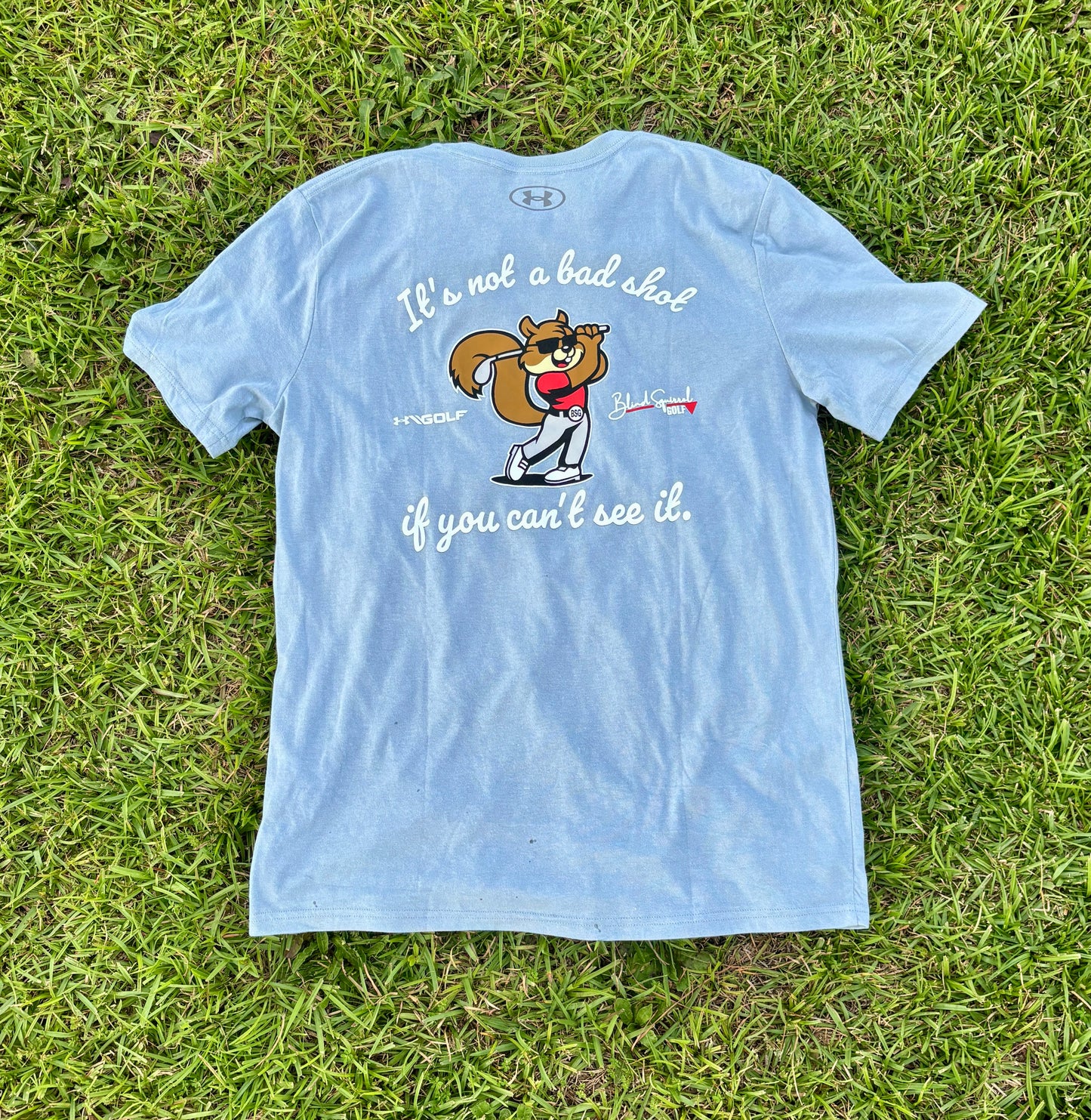Under Armour Performance Cotton Short Sleeve Tee - Harbor Blue