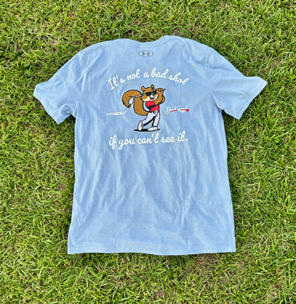 Under Armour Performance Cotton Short Sleeve Tee - Harbor Blue