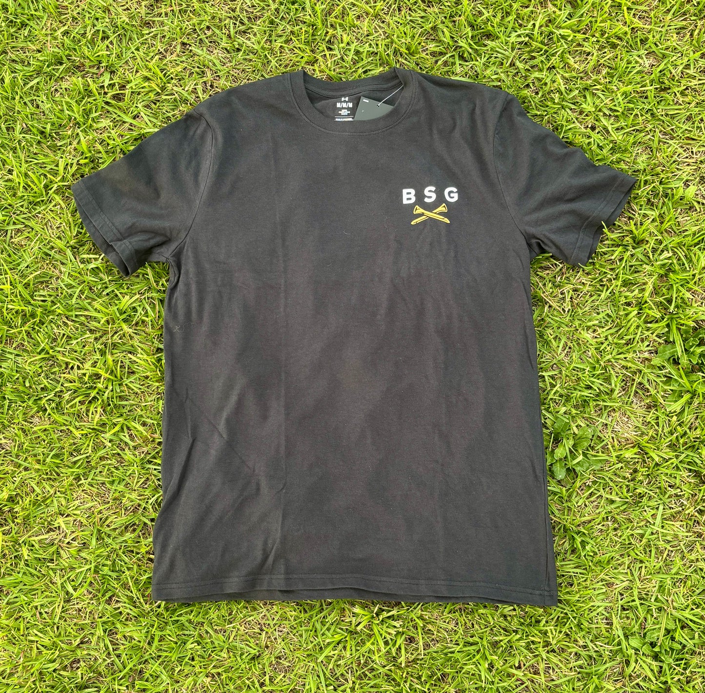 Under Armour Performance Cotton Short Sleeve Tee - Black