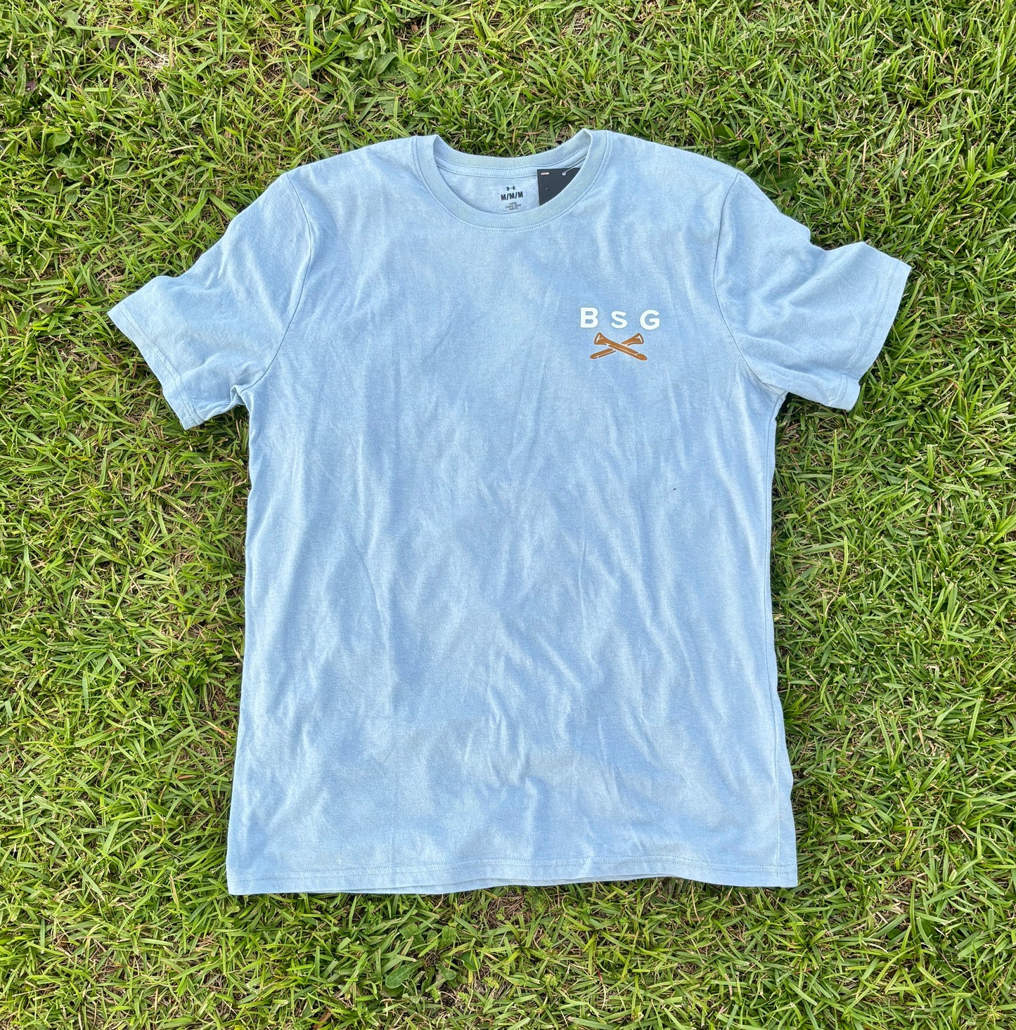 Under Armour Performance Cotton Short Sleeve Tee - Harbor Blue