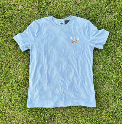 Under Armour Performance Cotton Short Sleeve Tee - Harbor Blue