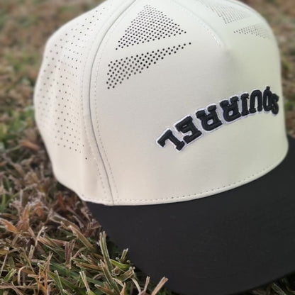 Flipped Squirrel Elite Hat - Smoke White/Black