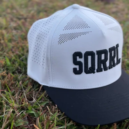 SQRRL Chain Link Elite Hat - Smoke White/Black